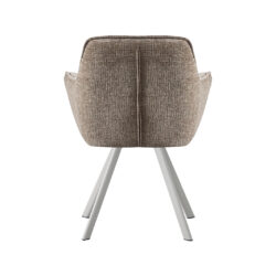 LABEL51 Eetkamerstoelen Riley - Taupe - Geweven