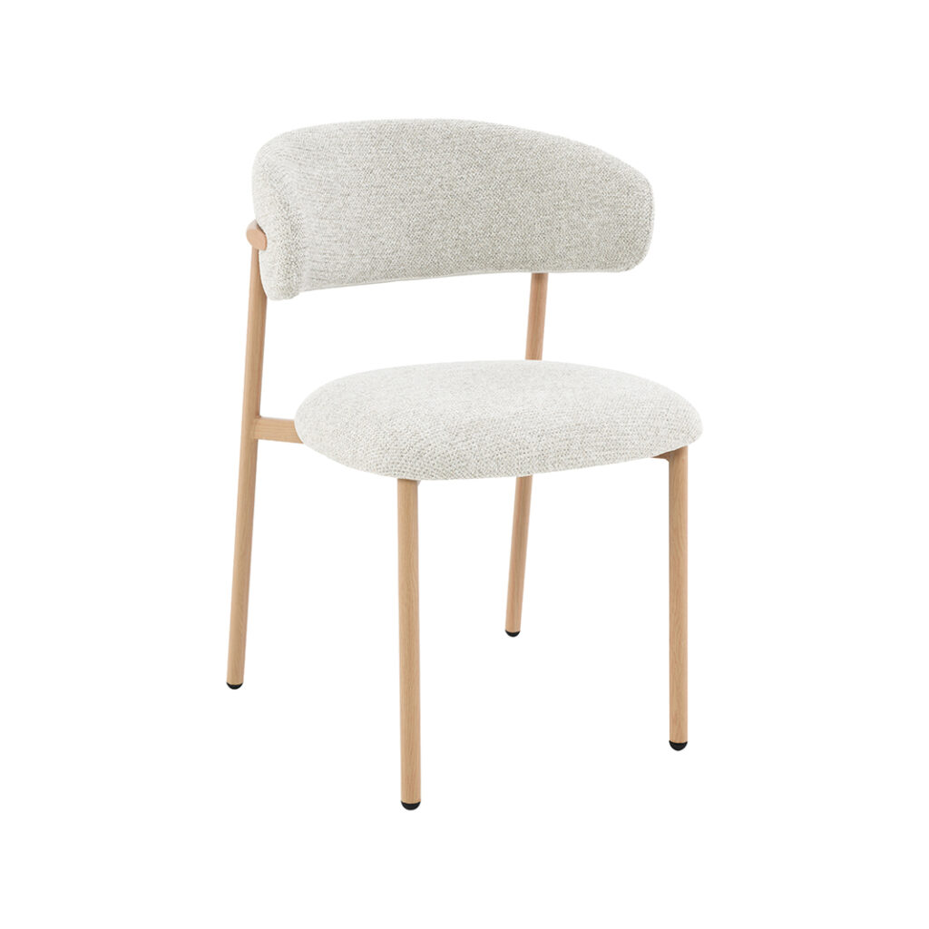 pro_109386_img_9217599 LABEL51 Eetkamerstoelen Kaito - Naturel - Geweven - Naturel Houten Frame