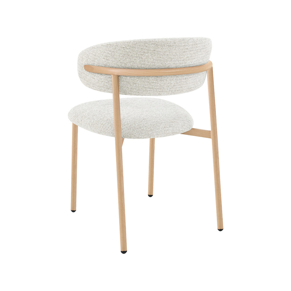 pro_109386_img_9217601 LABEL51 Eetkamerstoelen Kaito - Naturel - Geweven - Naturel Houten Frame