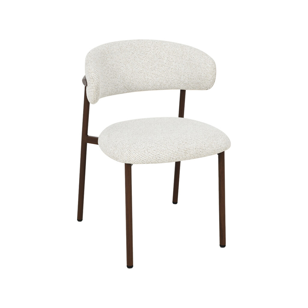 pro_109387_img_9217593 LABEL51 Eetkamerstoelen Kaito - Naturel - Geweven - Walnoot Houten Frame