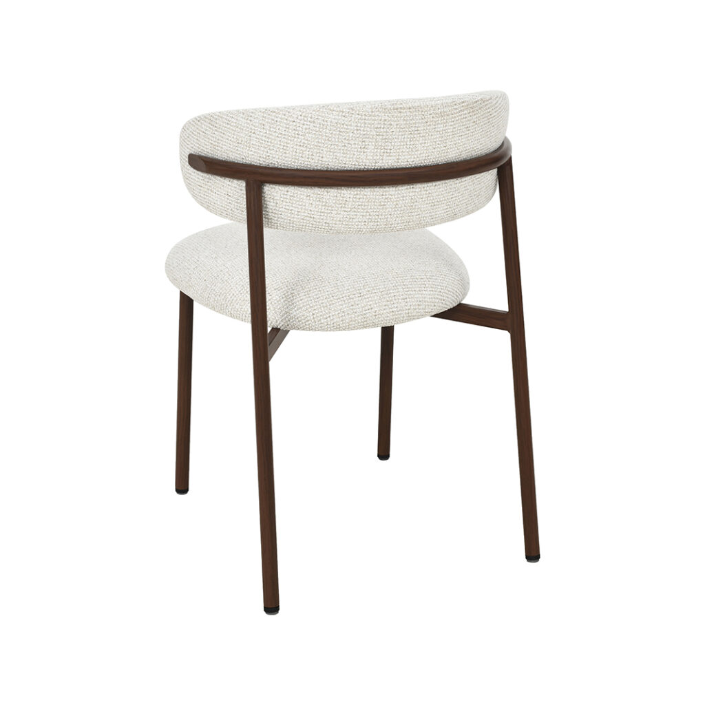 pro_109387_img_9217595 LABEL51 Eetkamerstoelen Kaito - Naturel - Geweven - Walnoot Houten Frame