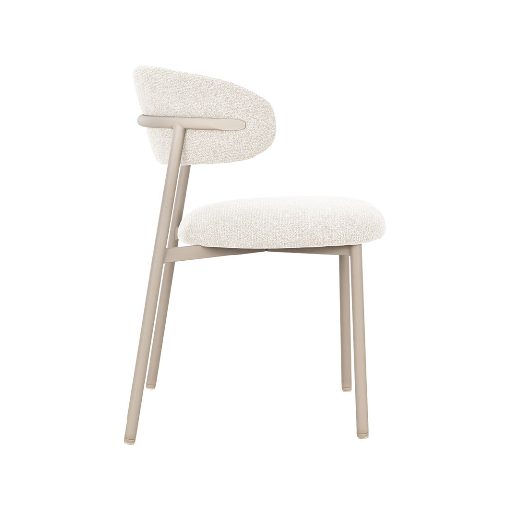pro_109389_img_9217891 LABEL51 Eetkamerstoelen Kaito - Naturel - Geweven - Beige Metalen Frame