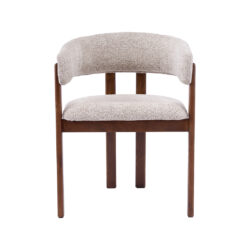 pro_109546_img_9209524 LABEL51 Eetkamerstoelen Osaka - Beige - Geweven - Walnoot Houten Frame
