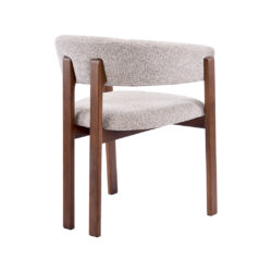 pro_109546_img_9209526 LABEL51 Eetkamerstoelen Osaka - Beige - Geweven - Walnoot Houten Frame