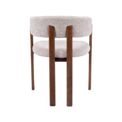 pro_109546_img_9209527 LABEL51 Eetkamerstoelen Osaka - Beige - Geweven - Walnoot Houten Frame
