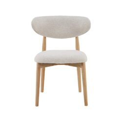 LABEL51 Eetkamerstoelen Kyoto - Naturel - Geweven - Naturel Houten Frame