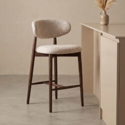 LABEL51 Barkrukken Kyoto - Beige - - Laag