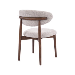 pro_109551_img_9209443 LABEL51 Eetkamerstoelen Kyoto - Beige - Geweven - Walnoot Houten Frame