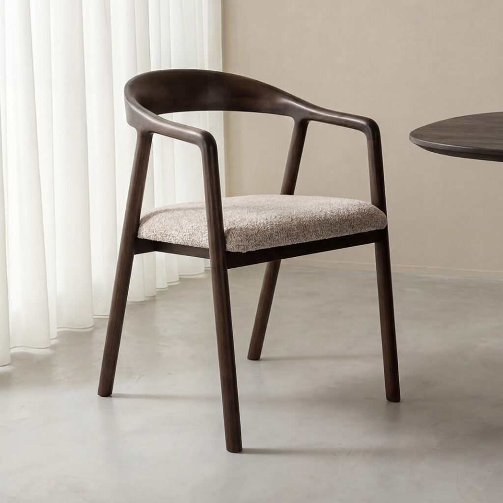 LABEL51 Eetkamerstoelen Lone - Beige -