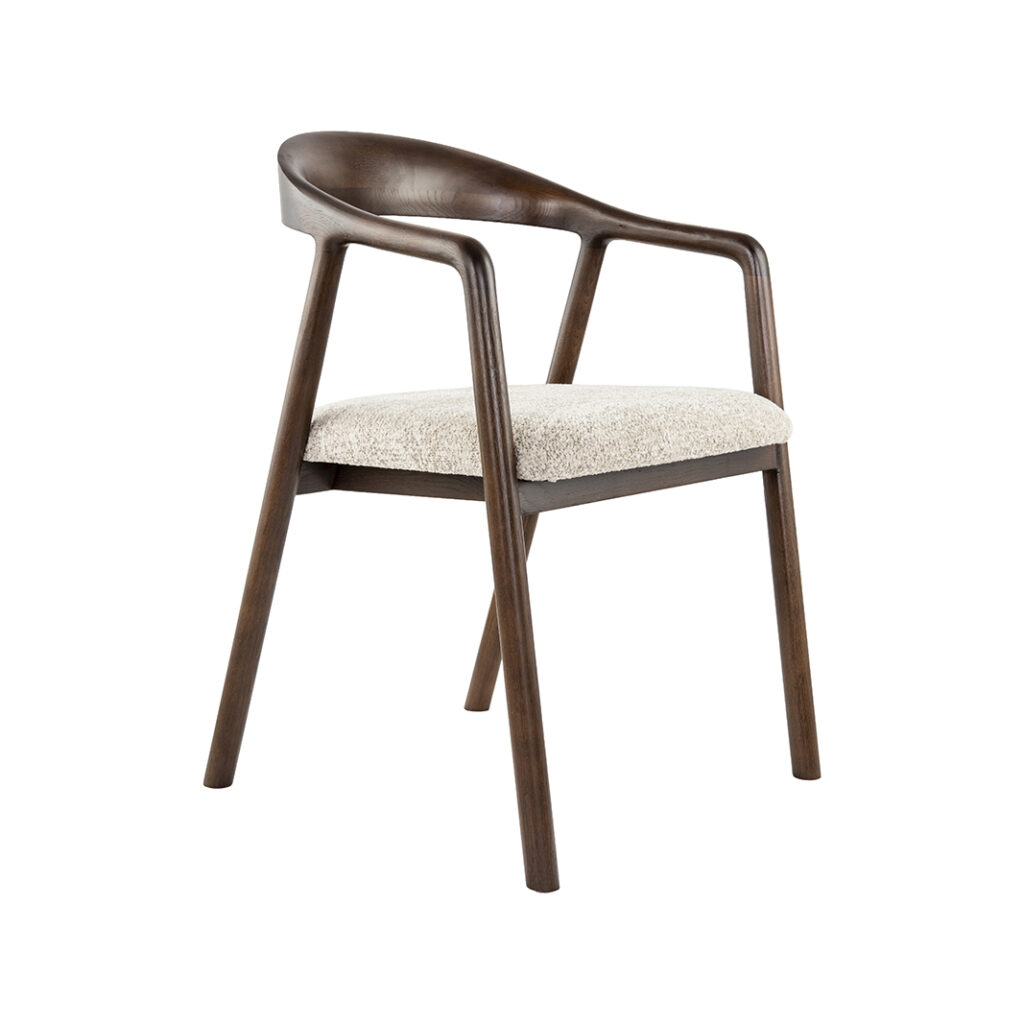 LABEL51 Eetkamerstoelen Lone - Beige -