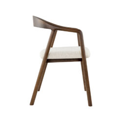LABEL51 Eetkamerstoelen Lone - Naturel - Geweven