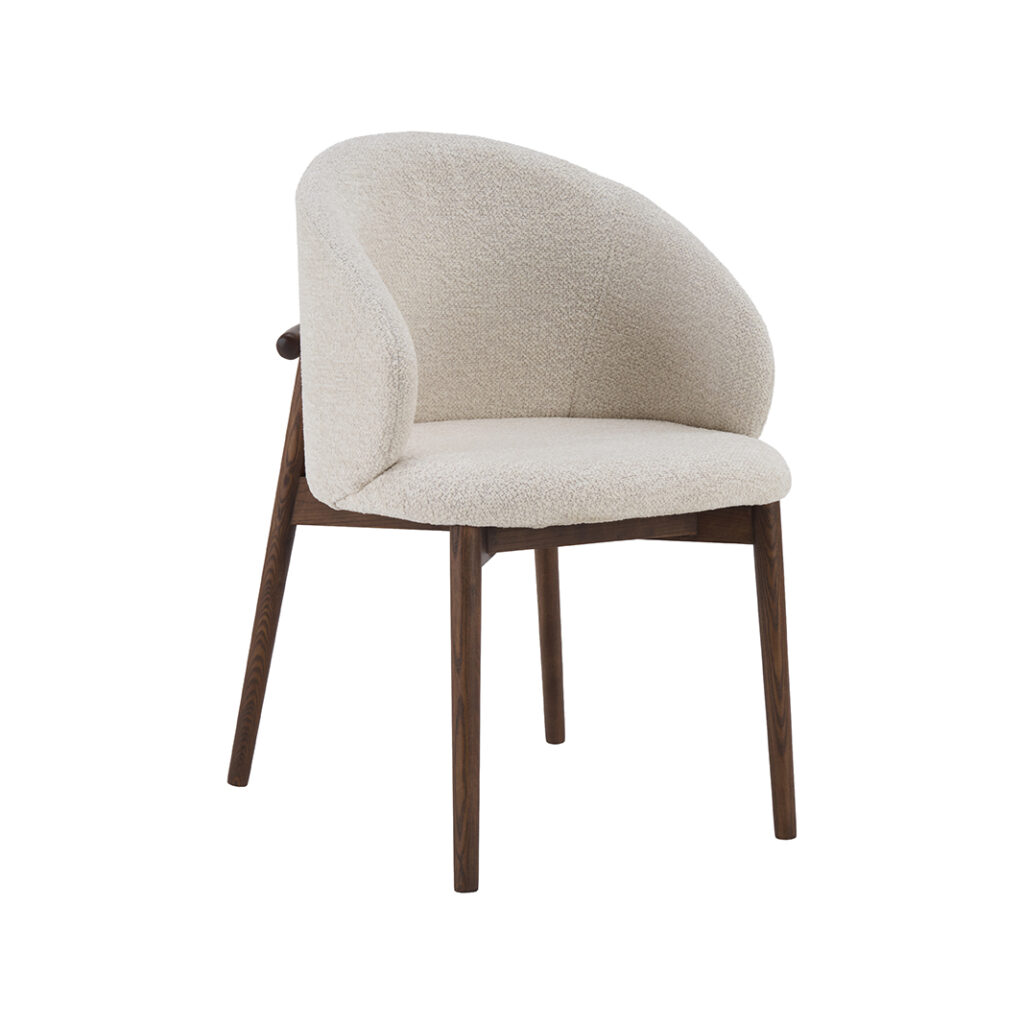 pro_110912_img_9209433 LABEL51 Eetkamerstoelen Nagano - Naturel - Geweven - Walnoot Houten Frame