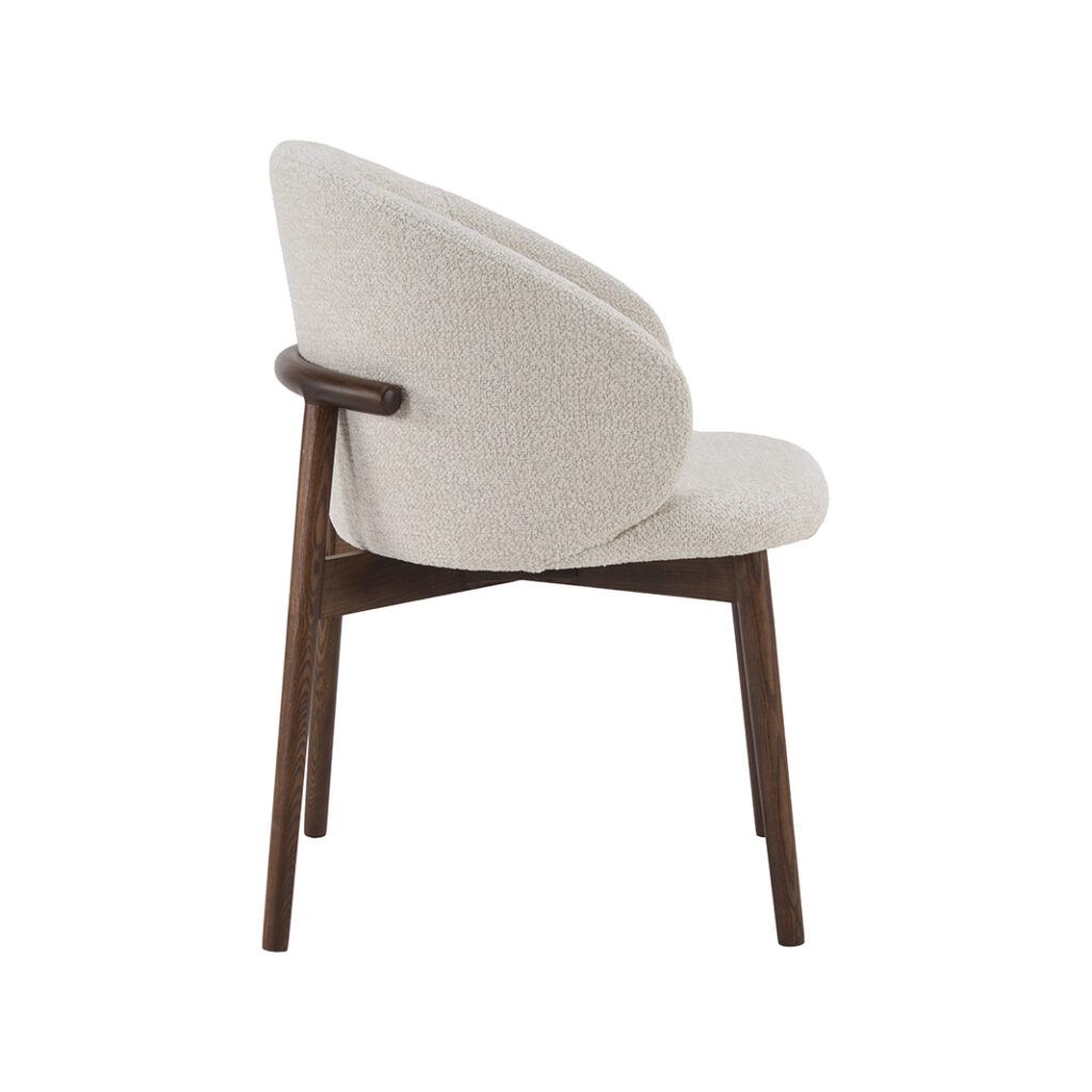 pro_110912_img_9209435 LABEL51 Eetkamerstoelen Nagano - Naturel - Geweven - Walnoot Houten Frame