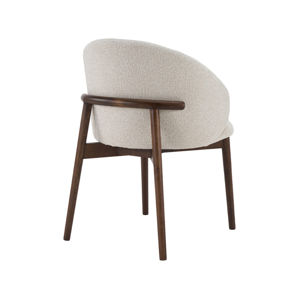 pro_110912_img_9209436 LABEL51 Eetkamerstoelen Nagano - Naturel - Geweven - Walnoot Houten Frame