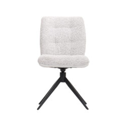LABEL51 Eetkamerstoelen No Way - Champagne - Geweven