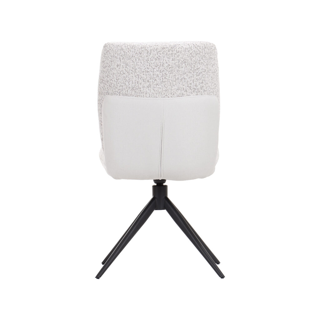 LABEL51 Eetkamerstoelen No Way - Champagne - Geweven