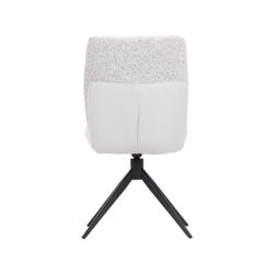 LABEL51 Eetkamerstoelen No Way - Champagne - Geweven