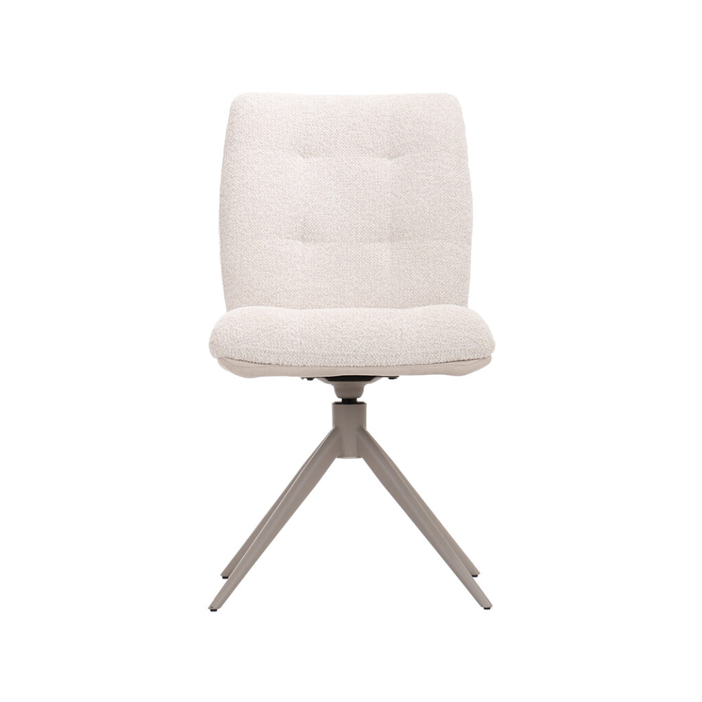 LABEL51 Eetkamerstoelen No Way - Naturel - Geweven