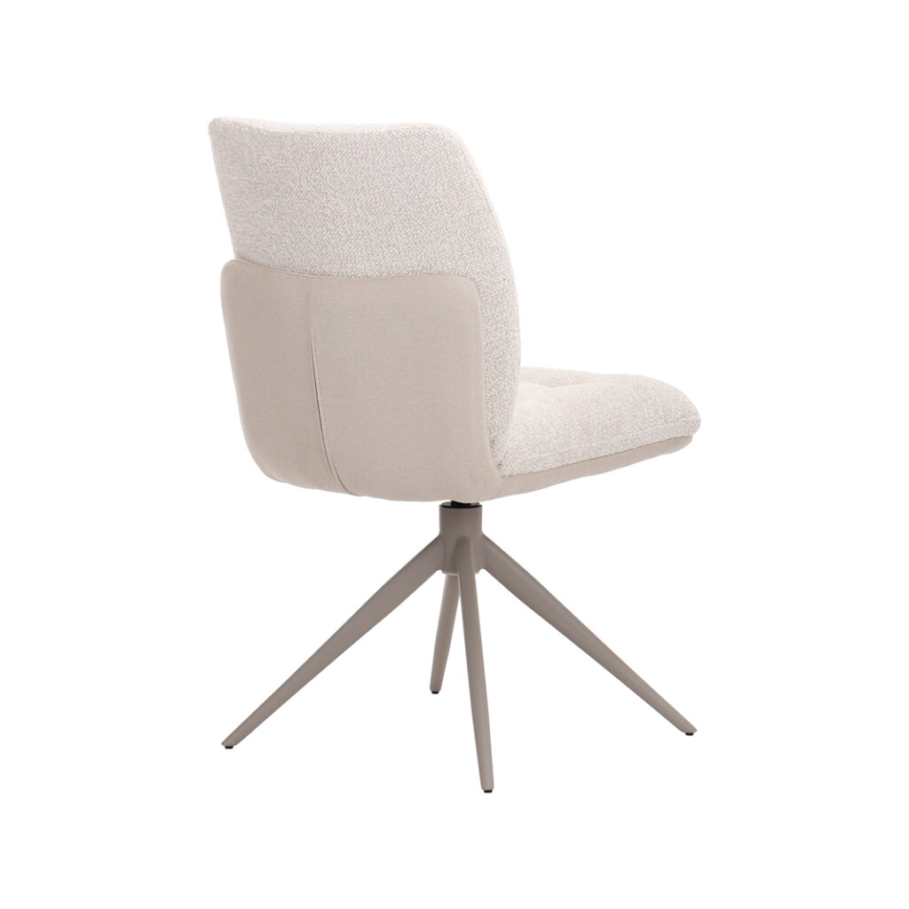 LABEL51 Eetkamerstoelen No Way - Naturel - Geweven
