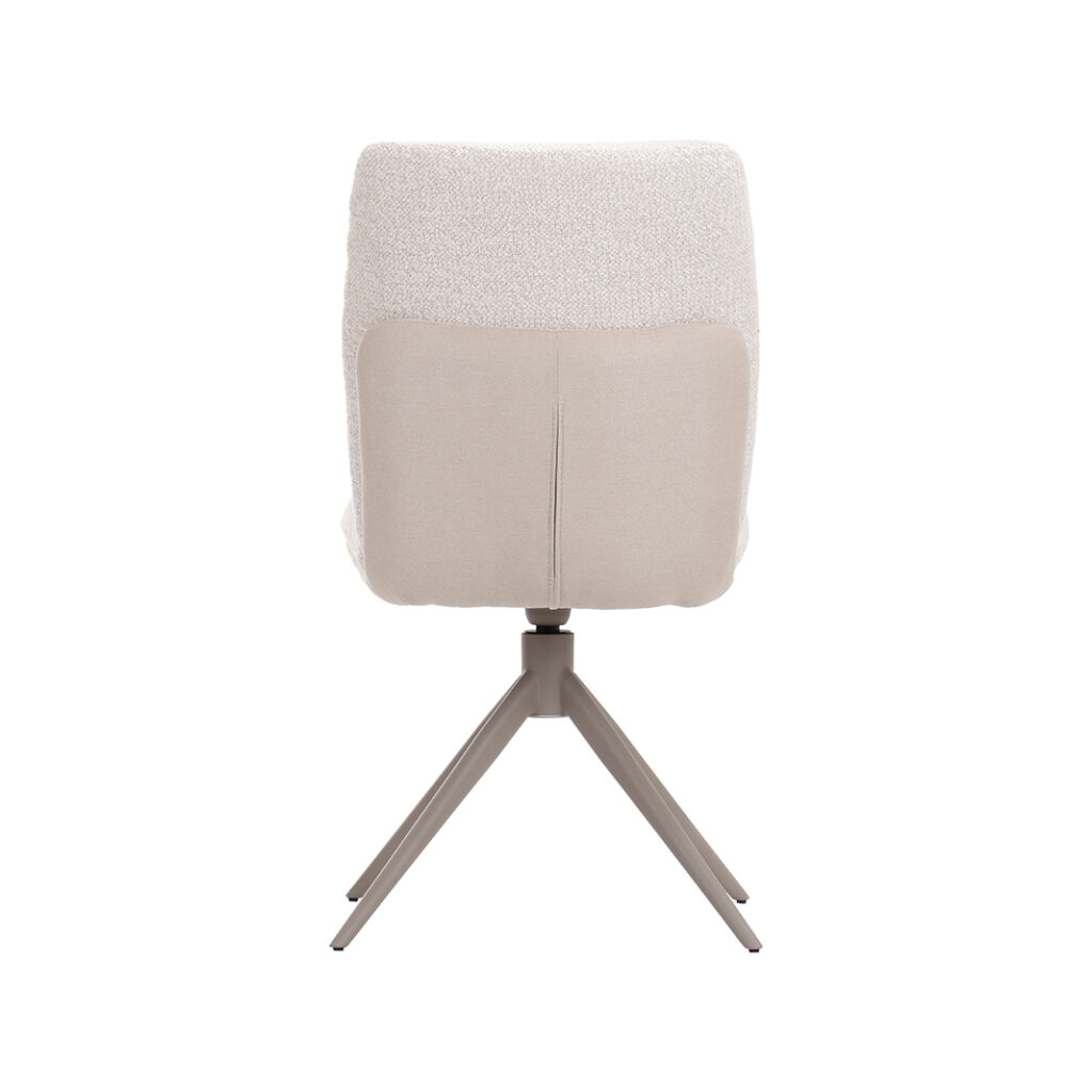 LABEL51 Eetkamerstoelen No Way - Naturel - Geweven