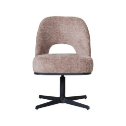 LABEL51 Eetkamerstoelen Port Grimaud - Taupe - Chenille