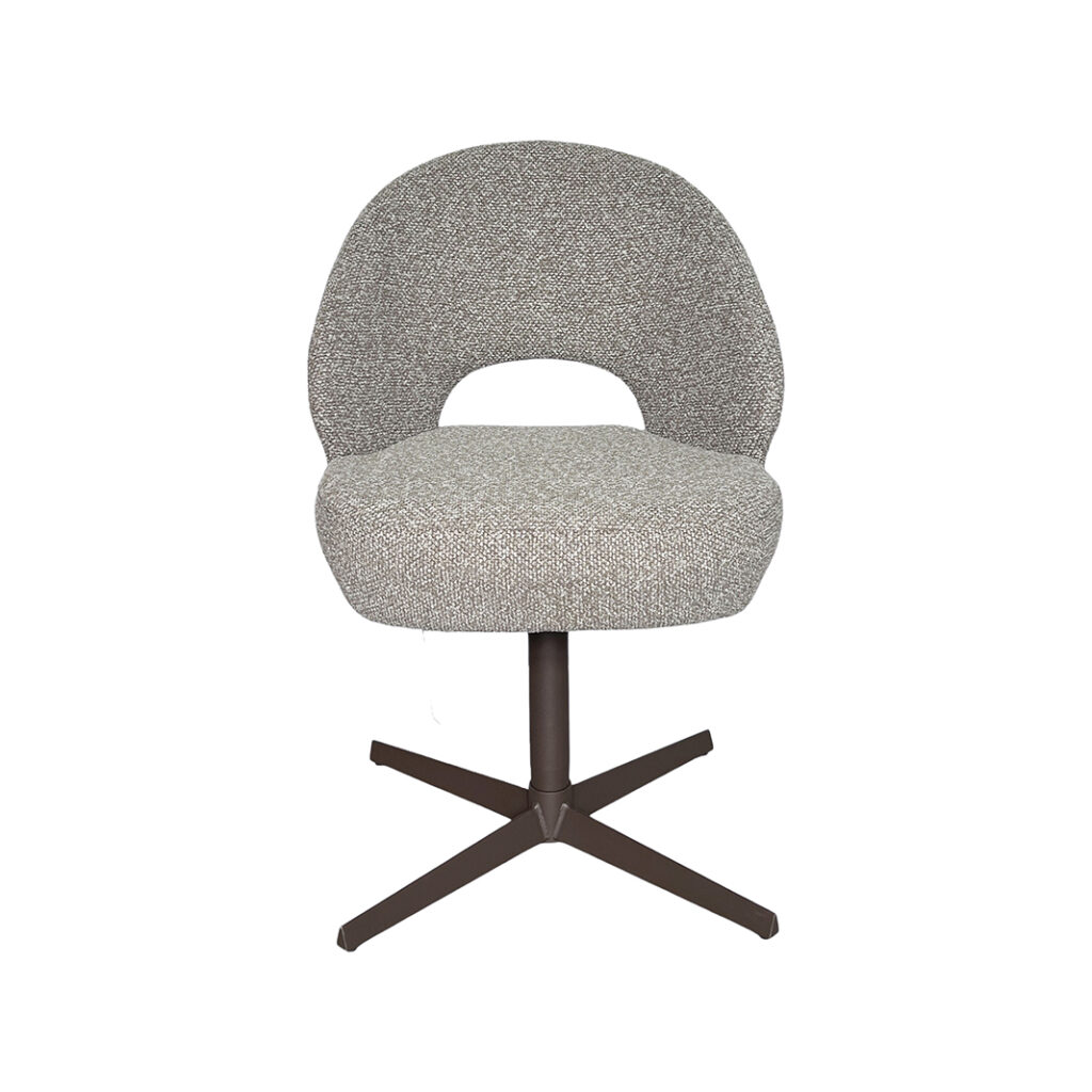 LABEL51 Eetkamerstoelen Saint Tropez - Mushroom - Boucle