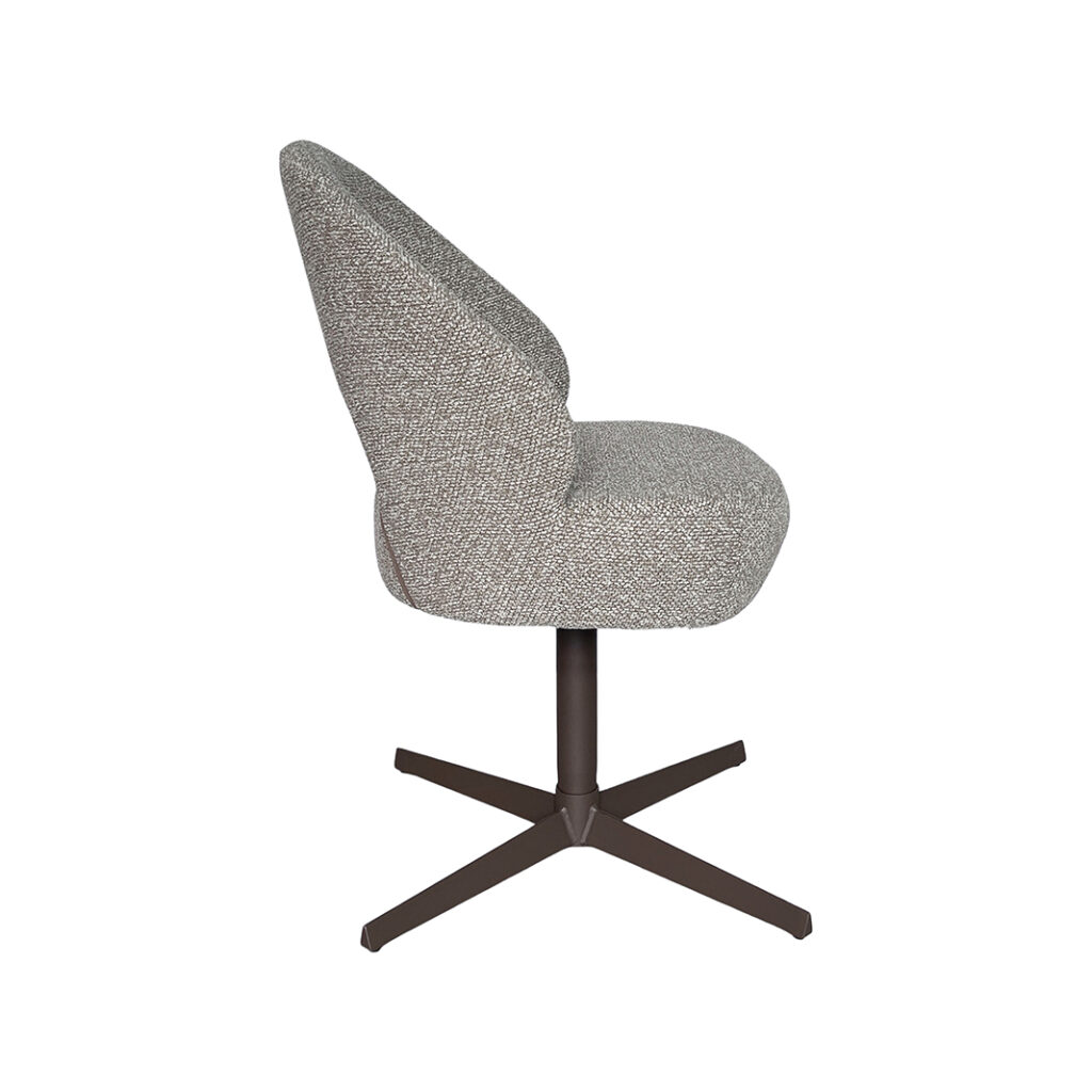 LABEL51 Eetkamerstoelen Saint Tropez - Mushroom - Boucle