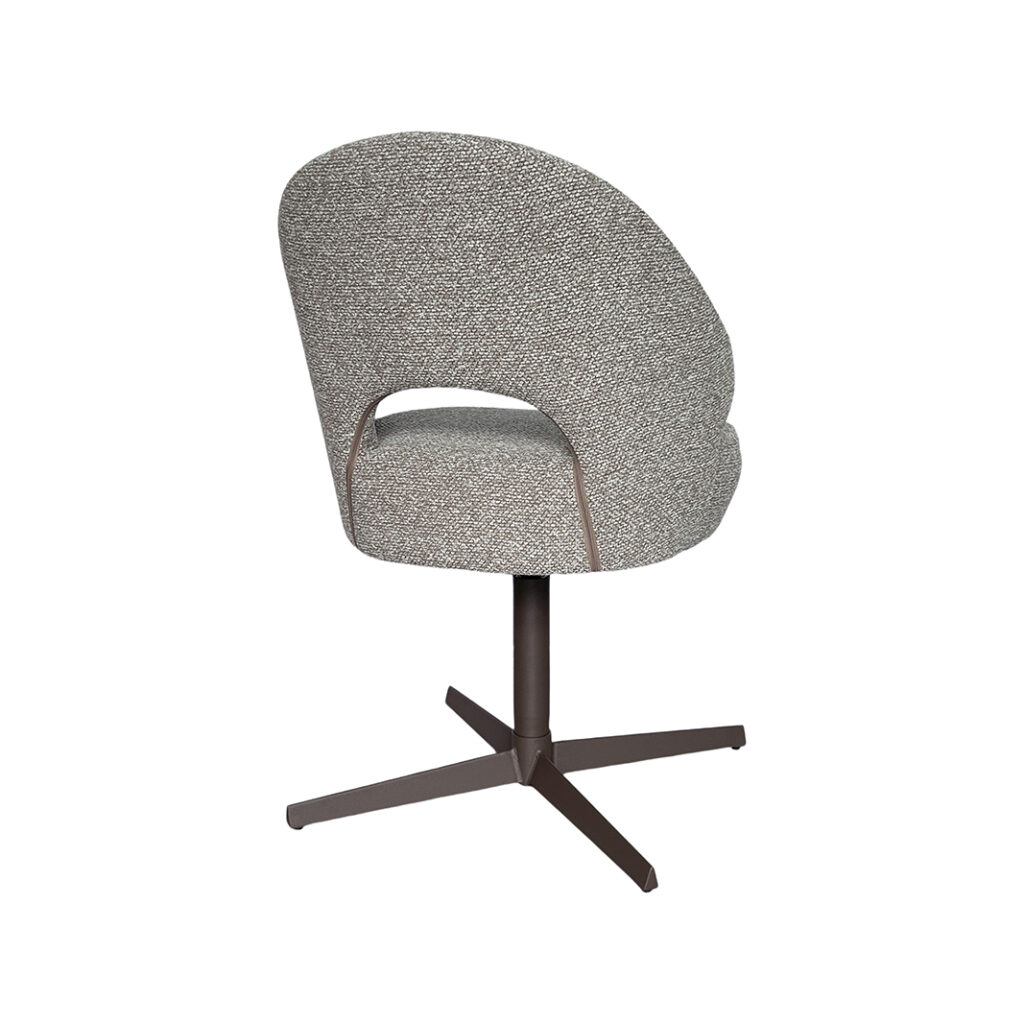 LABEL51 Eetkamerstoelen Saint Tropez - Mushroom - Boucle