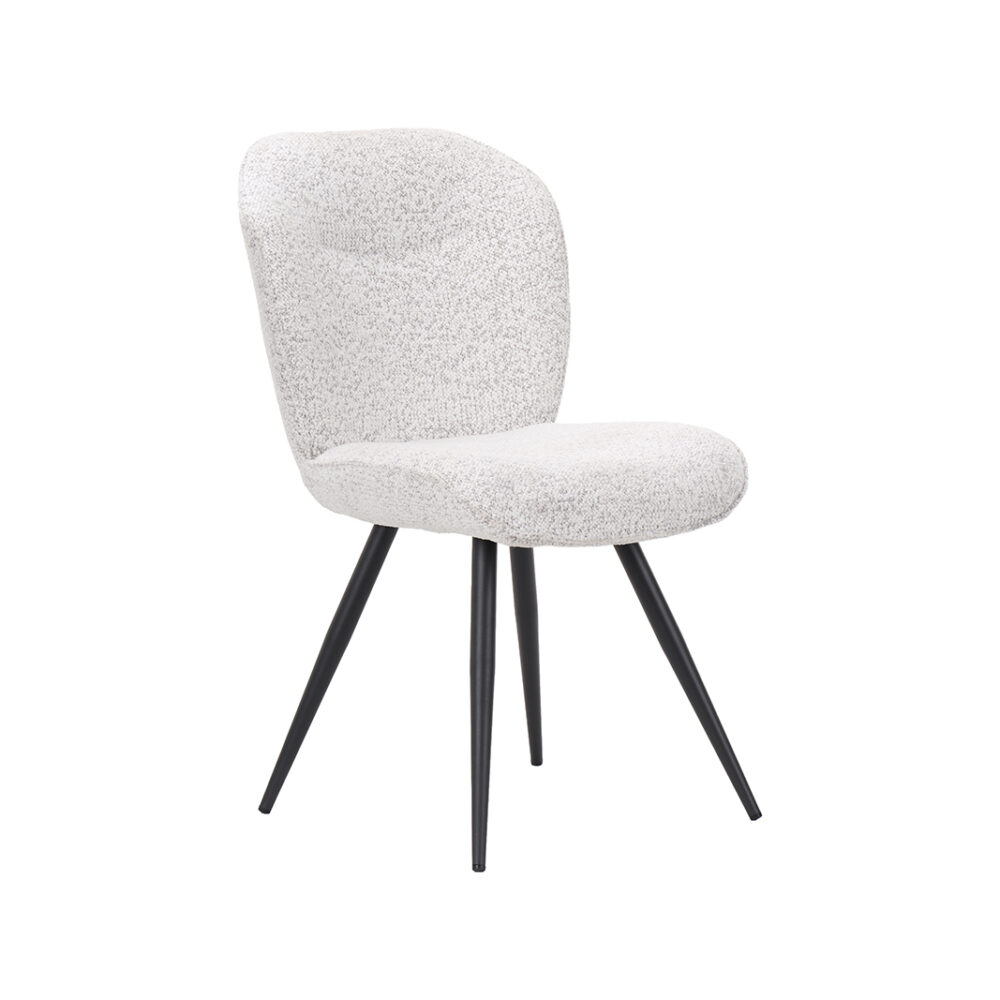 LABEL51 Eetkamerstoelen Awesome - Champagne - Geweven