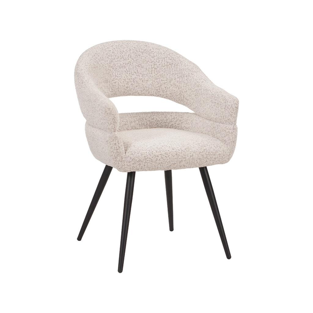 pro_114877_img_9293570 LABEL51 Eetkamerstoelen Pia - Champagne - Geweven - One Size