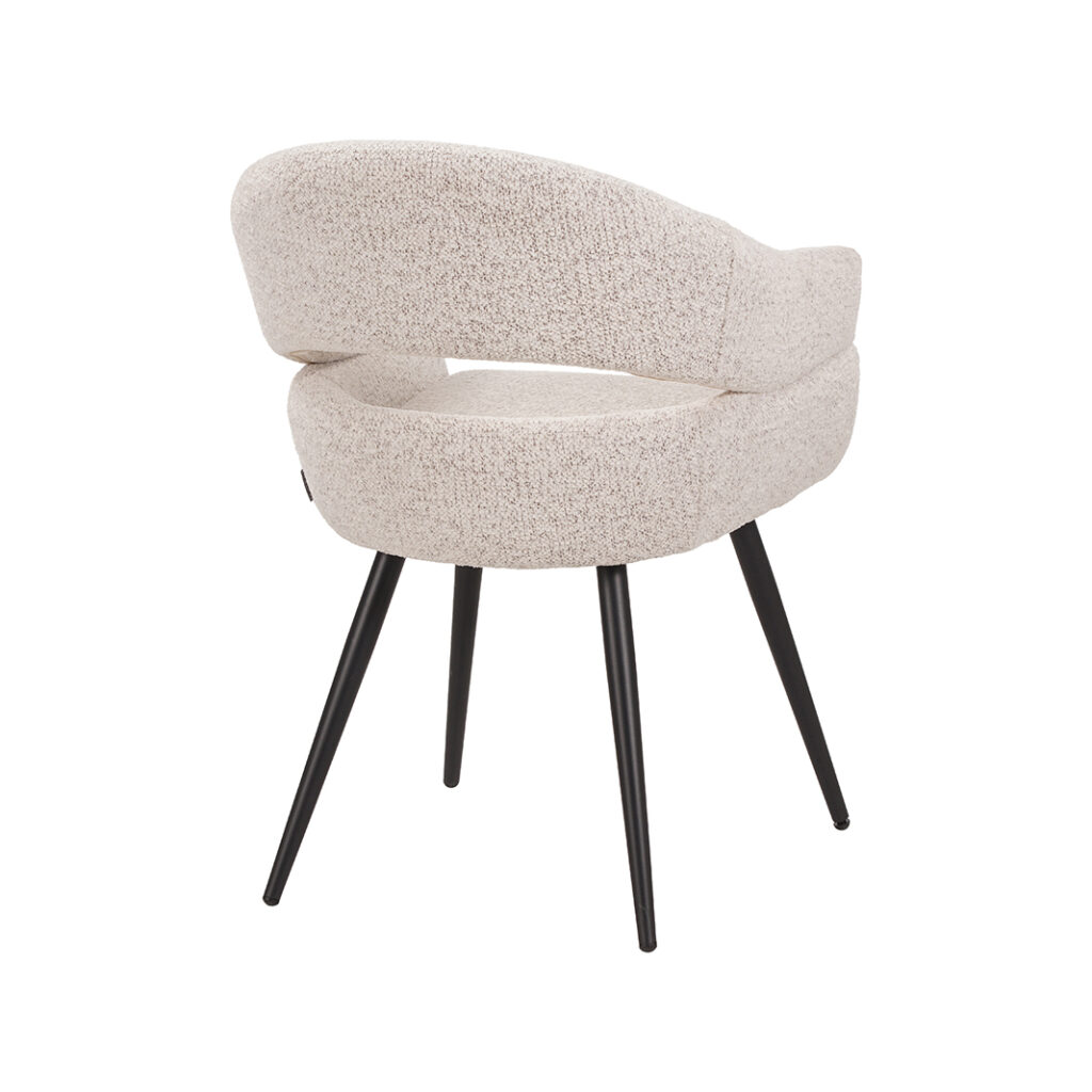 pro_114877_img_9293573 LABEL51 Eetkamerstoelen Pia - Champagne - Geweven - One Size
