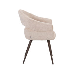 pro_114878_img_9293567 LABEL51 Eetkamerstoelen Pia - Naturel - Chenille - One Size