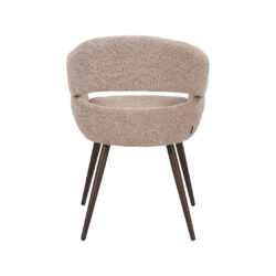 LABEL51 Eetkamerstoelen Pia - Beige - Geweven - One Size