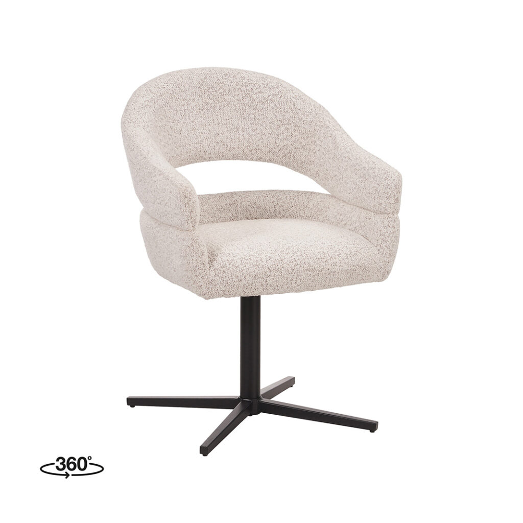 pro_114892_img_9281254 LABEL51 Eetkamerstoelen Donna - Champagne - Geweven - One Size