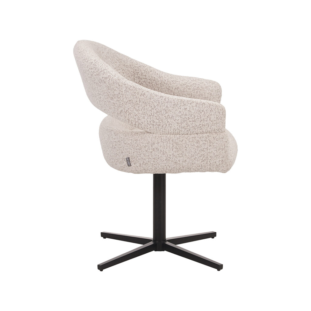 pro_114892_img_9281257 LABEL51 Eetkamerstoelen Donna - Champagne - Geweven - One Size