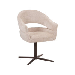 pro_114896_img_9281261 LABEL51 Eetkamerstoelen Donna - Naturel - Chenille - One Size