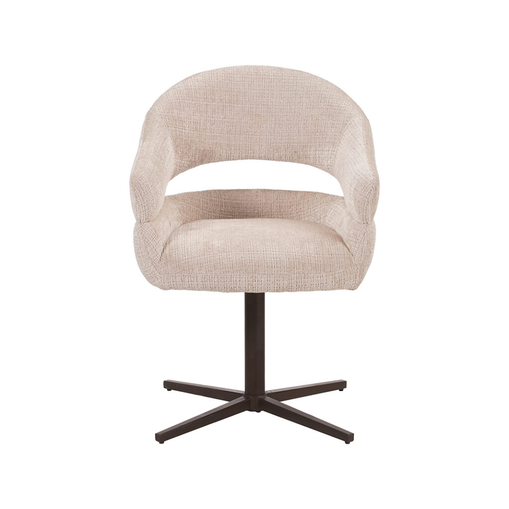 pro_114896_img_9281262 LABEL51 Eetkamerstoelen Donna - Naturel - Chenille - One Size