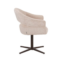 pro_114896_img_9281263 LABEL51 Eetkamerstoelen Donna - Naturel - Chenille - One Size