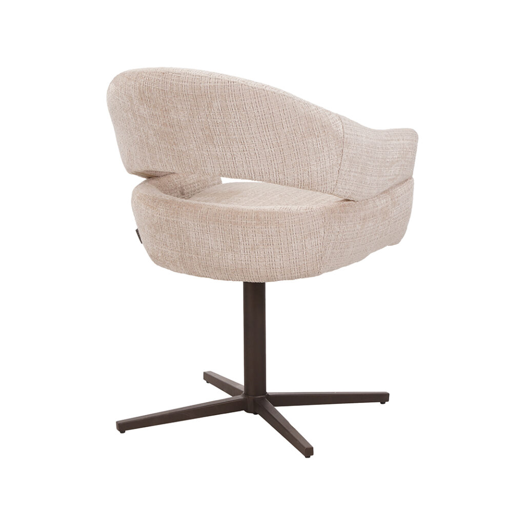 pro_114896_img_9281264 LABEL51 Eetkamerstoelen Donna - Naturel - Chenille - One Size