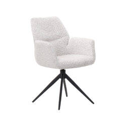 LABEL51 Eetkamerstoelen Epic - Champagne - Geweven