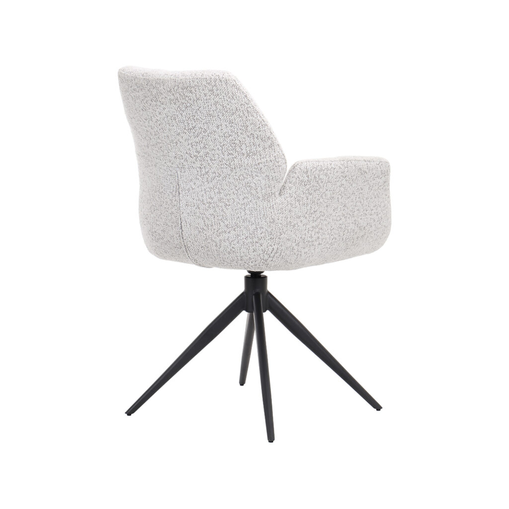 LABEL51 Eetkamerstoelen Epic - Champagne - Geweven