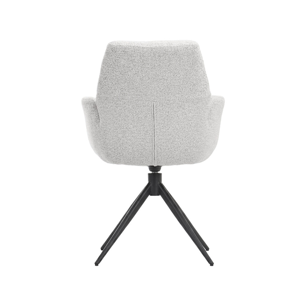LABEL51 Eetkamerstoelen Epic - Champagne - Geweven