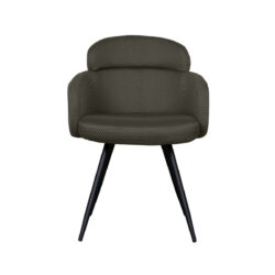 pro_92566_img_9141927 LABEL51 Eetkamerstoelen Dinner - Hunter - Geweven - Zwart Metalen Frame