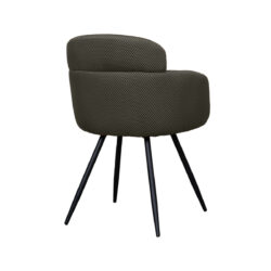 pro_92566_img_9141929 LABEL51 Eetkamerstoelen Dinner - Hunter - Geweven - Zwart Metalen Frame
