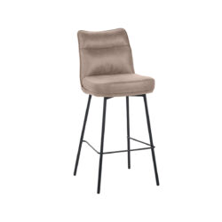 pro_92687_img_9216540 LABEL51 Barkrukken Lennon - Taupe - Micro Suede - Hoog