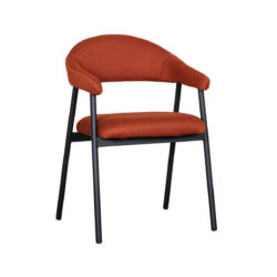 pro_92752_img_9143381 LABEL51 Eetkamerstoelen Amaze - Rust - Geweven - Zwart Metalen Frame