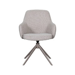 pro_92791_img_9209334 LABEL51 Eetkamerstoelen Bern - Naturel - Boucle - Taupe Metalen Frame