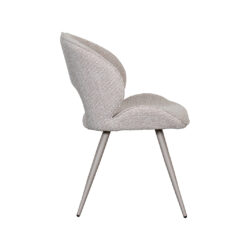 pro_94829_img_9147175 LABEL51 Eetkamerstoelen Sakura - Naturel - Boucle - Taupe Metalen Frame