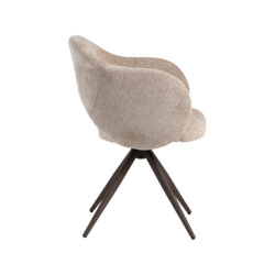 pro_95428_img_9233521 LABEL51 Eetkamerstoelen Lela - Clay - Chenille - Brons Metalen Frame