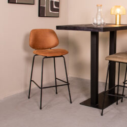 pro_96750_img_9293106 LABEL51 Barkrukken Bello - Cognac - Kunstleder - Hoog